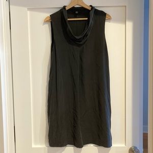 Cos sleeveless cowl neck silk dress